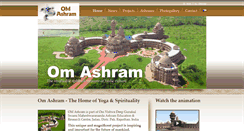 Desktop Screenshot of omashram.com